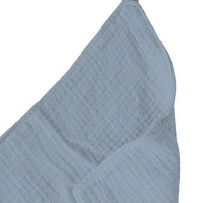 Blue Fog 100% Cotton Teether Blanket