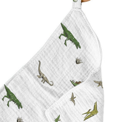Newcastle Classics Dino Days & Pteranodon 100% Cotton Blanket Teether