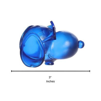 Side profile thumbnail of Snoopy Joe Cool squeezy toy showing 3-inch length measurement graphic indicator.
