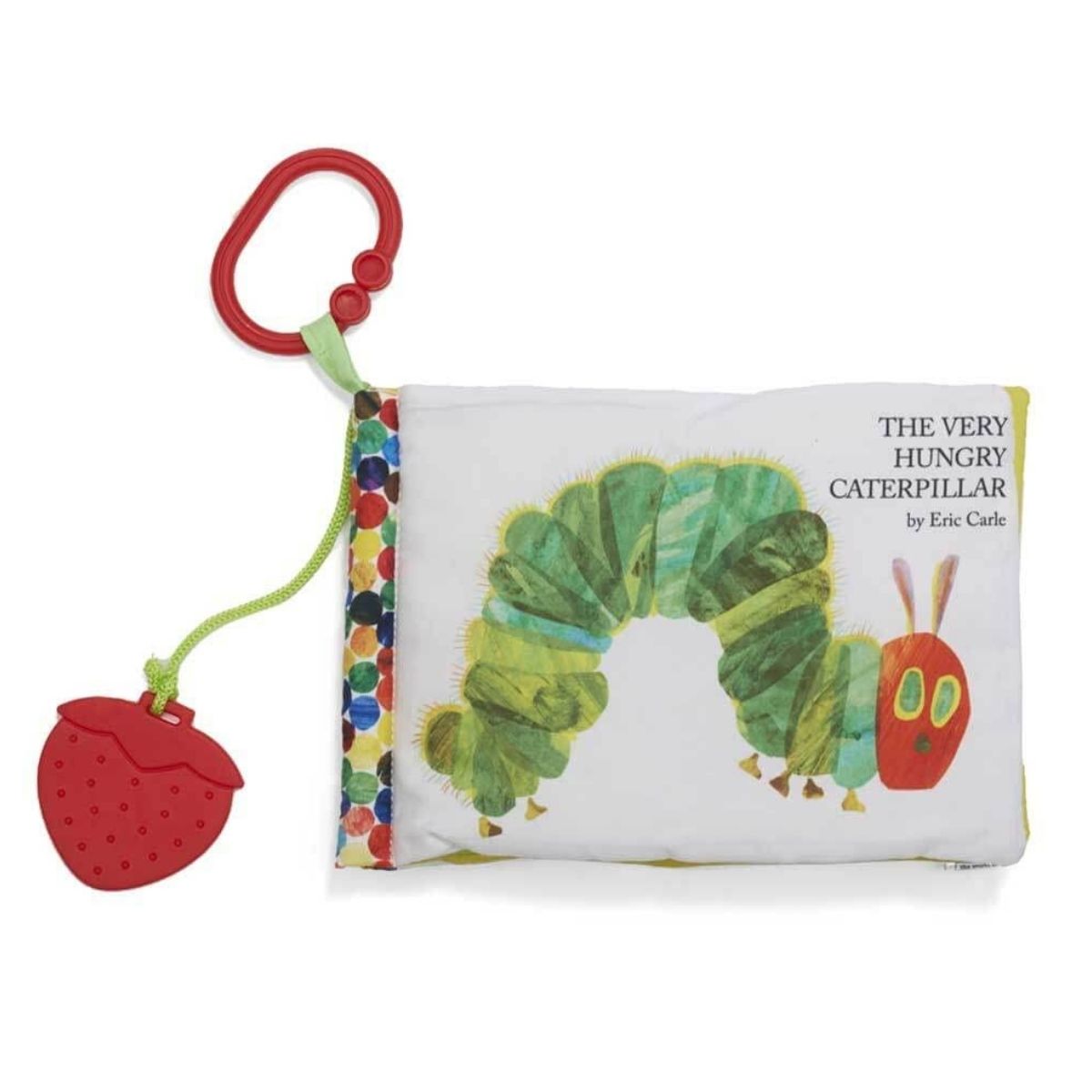 World of Eric Carle, The Very Hungry Caterpillar 5" Inch Soft Activity Book Toy