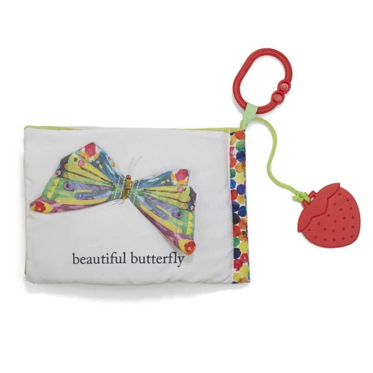 World of Eric Carle, The Very Hungry Caterpillar 5" Inch Soft Activity Book Toy