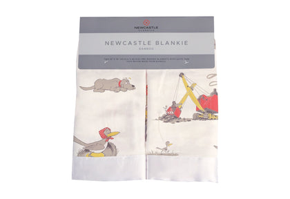 Newcastle Classic Are You My Mother Bamboo Muslin Security Baby Blankie