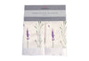 Lavender Stems Bamboo Muslin Security Baby Blankie