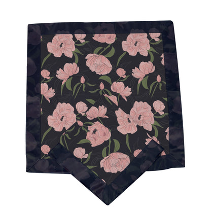 Newcastle Classics Peonies 100% Natural Bamboo Muslin Security Baby Blankie Blanket