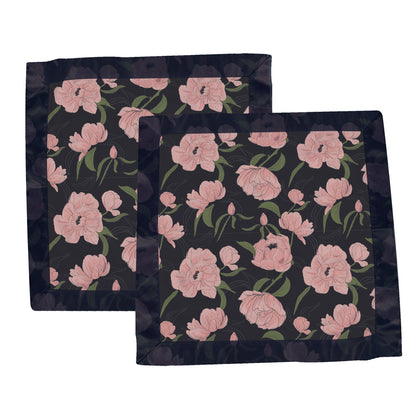 Newcastle Classics Peonies 100% Natural Bamboo Muslin Security Baby Blankie Blanket