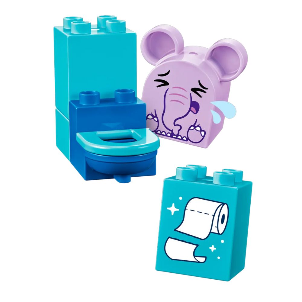 LEGO® DUPLO® Daily Routines: Bath Time Building Kit 10413, 15 Pieces