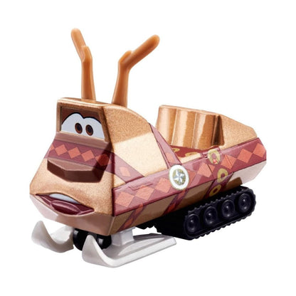 Disney Pixar Cars Wintertime Cruisers Scale 1:55 Die-Cast Car Vehicle, Snowmobile
