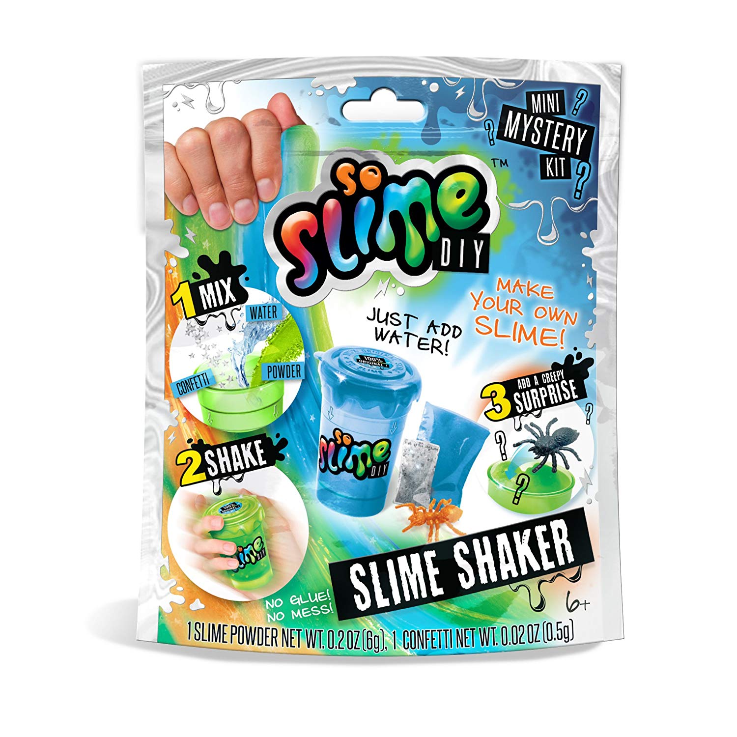 So Slime Shaker Bold Creepy Style. Surprise Pack (Assortment) Kit, Multi