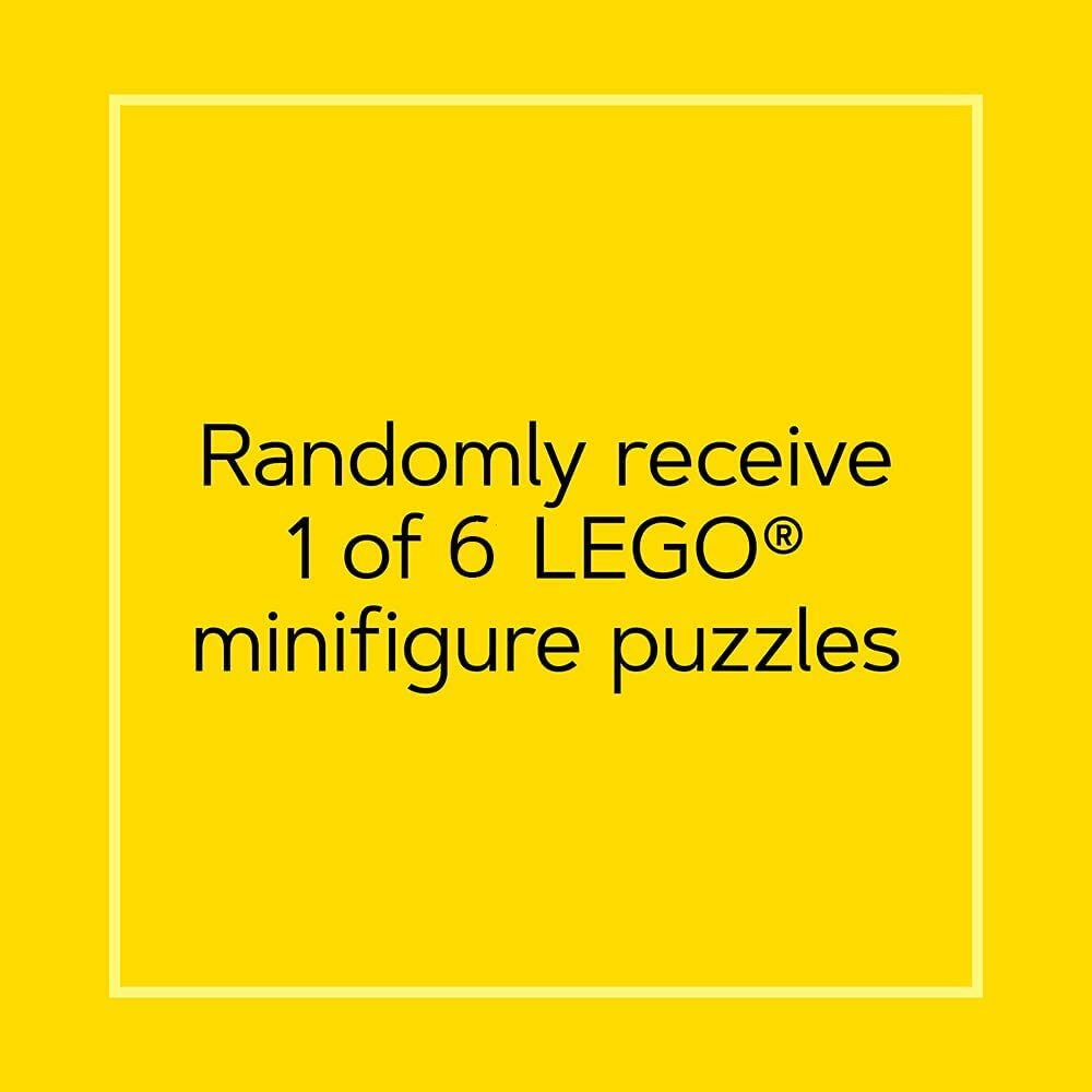 LEGO® Mystery Minifigure Mini Puzzle: Red Edition