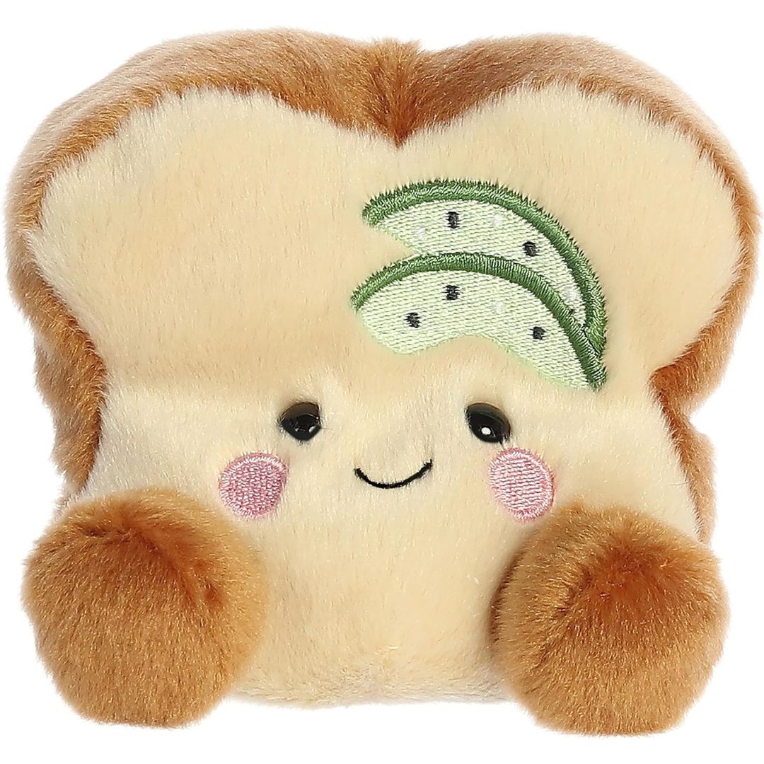 Aurora® Palm Pals™ Brittany Avocado Toast™ 5 Inch Stuffed Animal Toy #1-160 Cravings