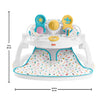 Fisher-Price Baby Portable Baby Chair Deluxe Sit-Me-Up Floor Seat with Snack Tray, Rainbow Sprinkles