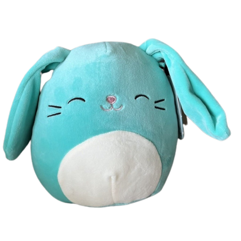 Squishmallows Official Kellytoy 7-Inch Regan the Blue Bunny Toy Plush S7-#143