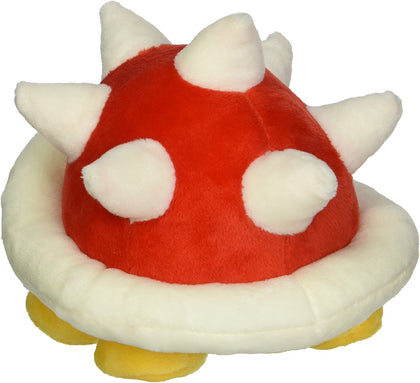 Little Buddy Super Mario Spiny Stuffed Plush, 4.5