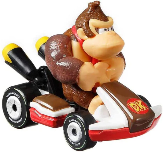 Hot Wheels Mario Kart 1:64 Die-Cast Donkey Kong Standard Kart Vehicle Car