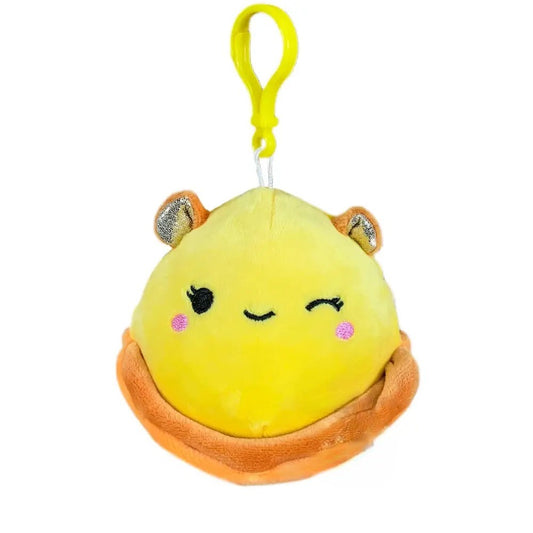 Squishmallows Official Kellytoy 3.5" Clip On Bijan the Dumbo Octopus Plush Toy S3 #1342