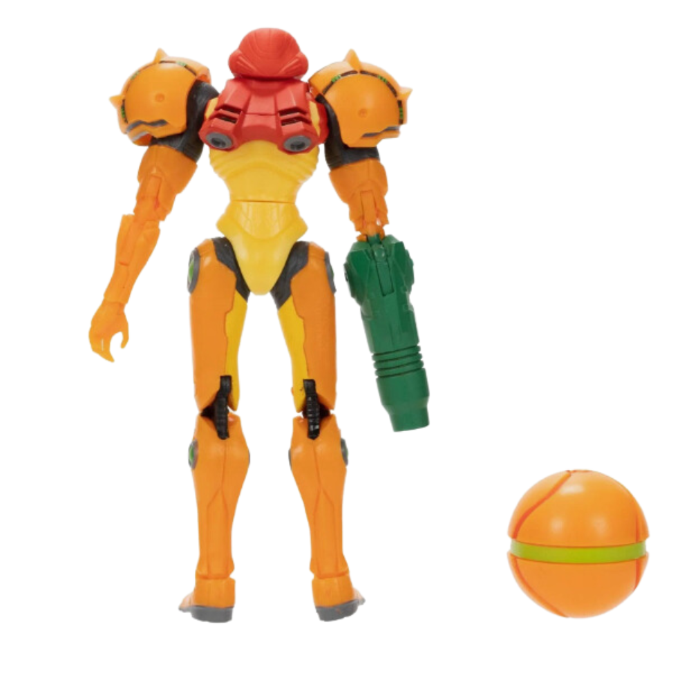 Nintendo Metroid 4 inch Samus Figure with Morph Ball