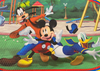 Disney Mickey Mouse & Friends 25 Oval Foam Piece Puzzle Floor Mat