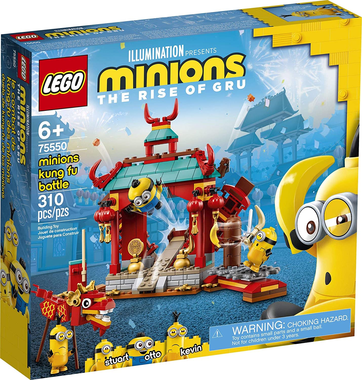 LEGO® Minions: Minions Kung Fu Battle (75550), New 2021 (310 Pieces)