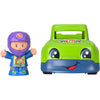 Fisher-Price Little People Race Car, Push-Along Vehicle and Figure Set