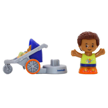 Fisher-Price Little People, Dad and Stroller Set
