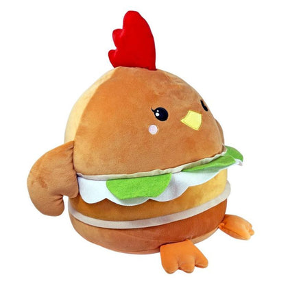 Sandoichis™ 15 Inch Oversized Sandwich Plush – Charlie the Chicken Sando™