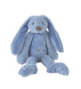Rabbit Richie Deep Blue Plush by Happy Horse 15 Inch Stuffed Animal Toy
