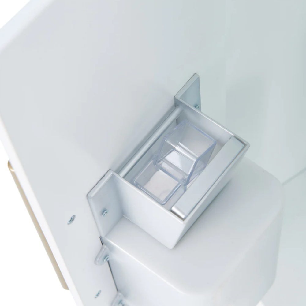 Teamson Kids Little Chef Chelsea Modern Play Kitchen, White/Gold