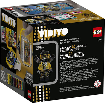 LEGO® VIDIYO Hiphop Robot Beatbox 43107 – 73-Piece Music & Dance Building Kit with Exclusive Minifigure