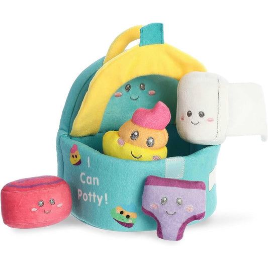 ebba™ Baby Talk™ My First Potty™ 7 Inch Stuffed Activity Carrier Toy