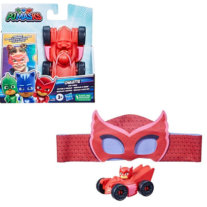PJ Masks Hero Car and Mask Set, Owlette