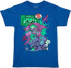 JINX Overwatch Nerf This (D.Va) Boys' Gamer Tee Shirt, Royal Blue