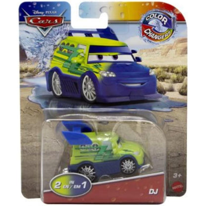 Disney Pixar Cars Color Changers DJ Toy Vehicle, 1:55 Scale