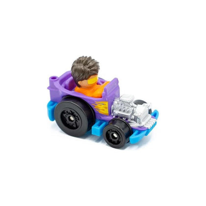 Fisher Price Little People Wheelies Purple / Blue Race Car - GMJ23