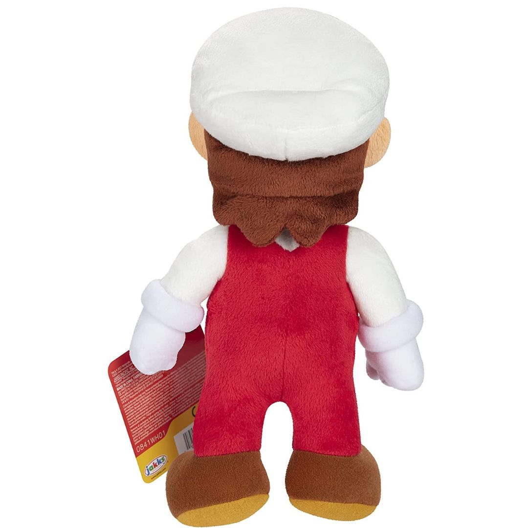 World of Nintendo Super Mario Fire Mario 9" Plush Toy