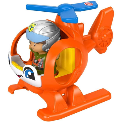 Fisher-Price Little People Helicopter, Toy Vehicle and Figure Set