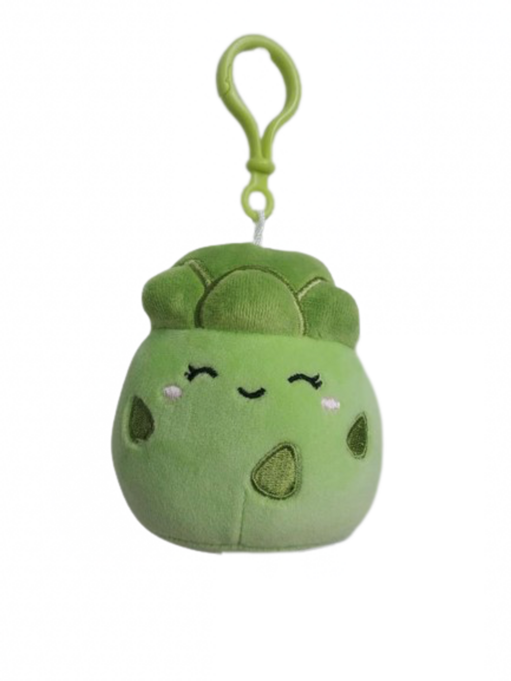 Squishmallows Official Kellytoy 3.5" Clip On Anara the Asparagus Plush Toy S3 #1809