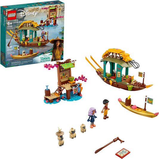 LEGO® Disney Raya and the Last Dragon Boun's Boat 43185