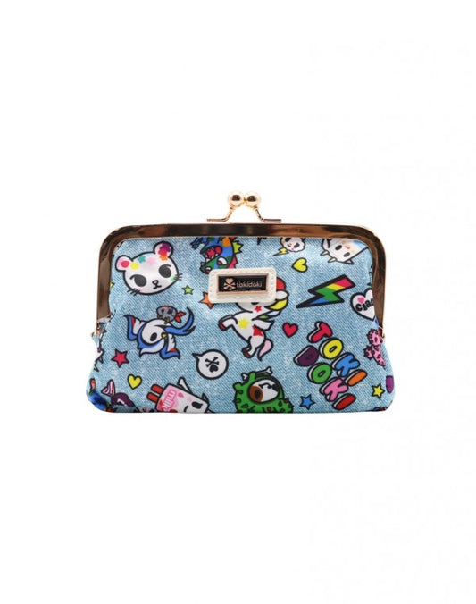 Tokidoki Denim Daze Kisslock Coin Purse