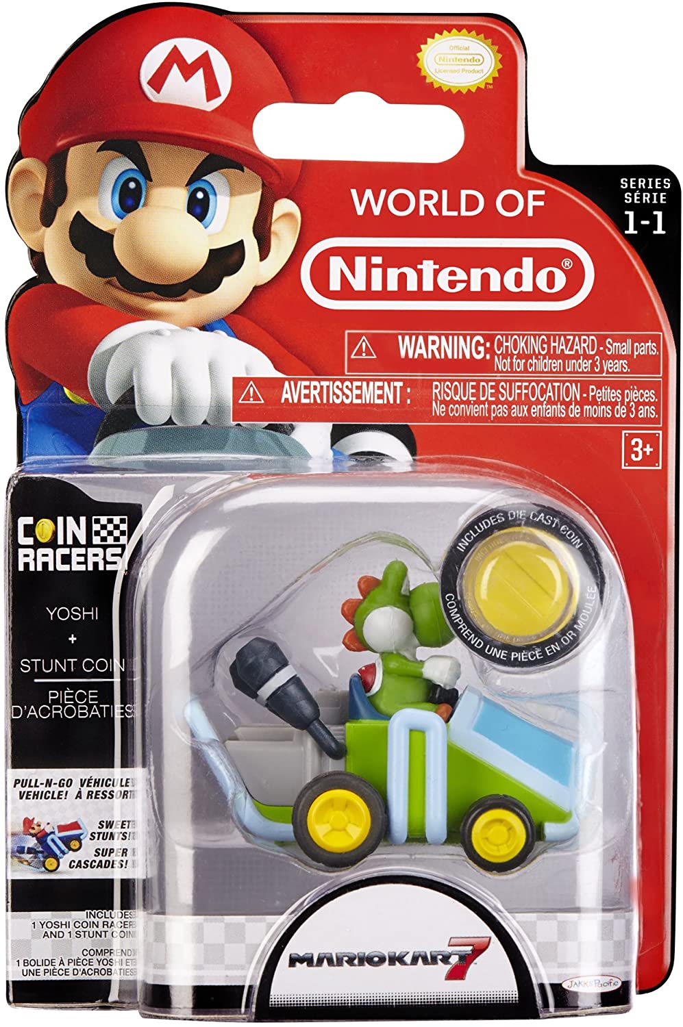 World of Nintendo Super Mario Crasher Wave 1: Yoshi Playset
