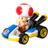 Hot Wheels Mario Kart Toad Standard Kart Die Cast Vehicle 1:64 Scale