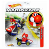 Hot Wheels Mario Kart Red Yoshi Standard Kart 1:64 Scale