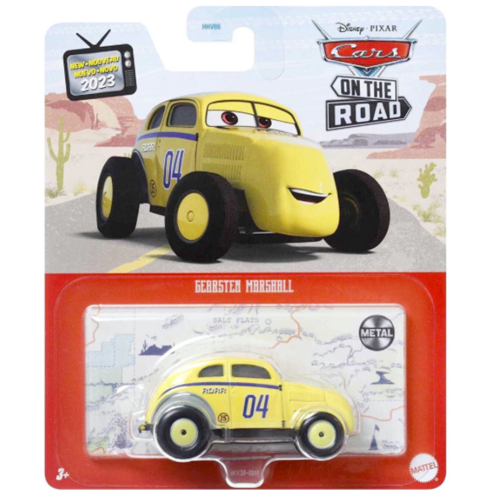 Disney Pixar Cars On The Road Gearsten Marshall Die-Cast Play Vehicle Car, Scale 1:55