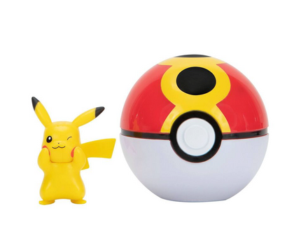 Pokemon  Clip 'N' Go - Pikachu + Repeat Ball