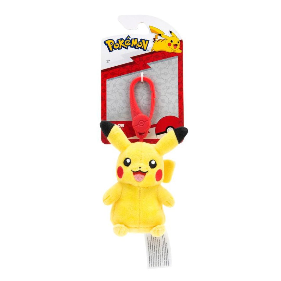 Pokemon™ 3.5 Inch Backpack Clip-On Pikachu Plush Toy