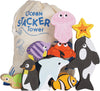 Le Toy Van - Wooden Toys - Petilou Baby & Toddler - Ocean Animal Building Blocks Stacker & Bag - Age 18 Months+