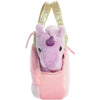 Aurora® Fancy Pals™ Lil Mushroom™ Unicorn 7 Inch Stuffed Animal with Purse Carrier