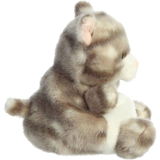 Aurora® Palm Pals™ Silver Kitty™ 5 Inch Stuffed Animal Toy #1-043 Pet