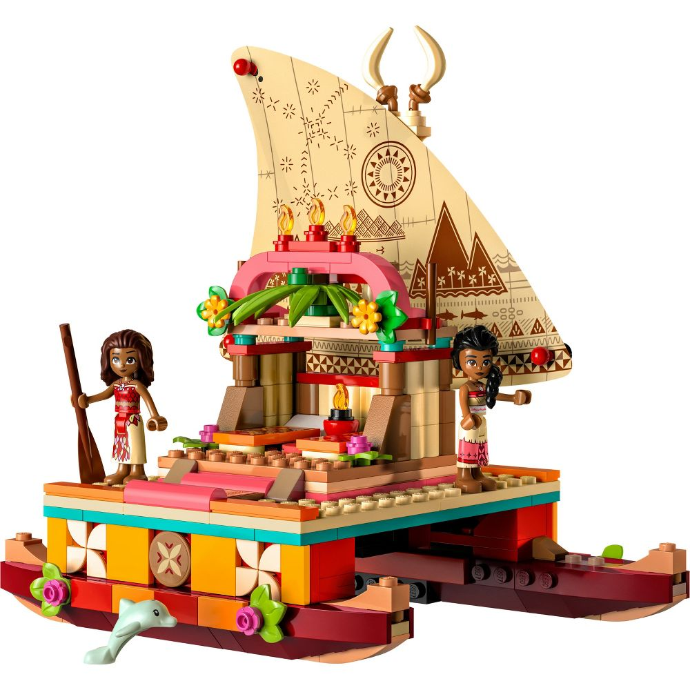 LEGO® Disney Moana’s Wayfinding Boat 43210 Building Toy Set (321 Pieces)