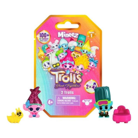 Trolls Band Together Mineez 1.5" Inch Collectible Figures 2 Pack