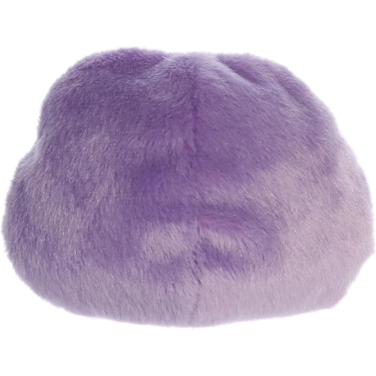 Rear view thumbnail of the Aurora meteor stuffed toy displaying its smooth, solid purple plush back.